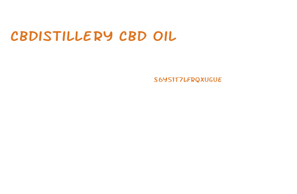 Cbdistillery Cbd Oil