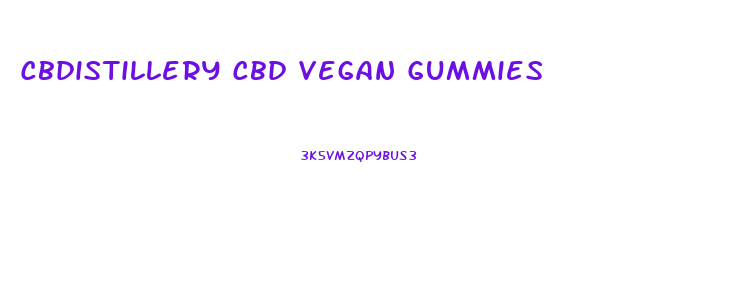 Cbdistillery Cbd Vegan Gummies