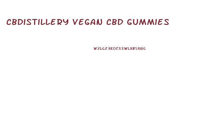 Cbdistillery Vegan Cbd Gummies
