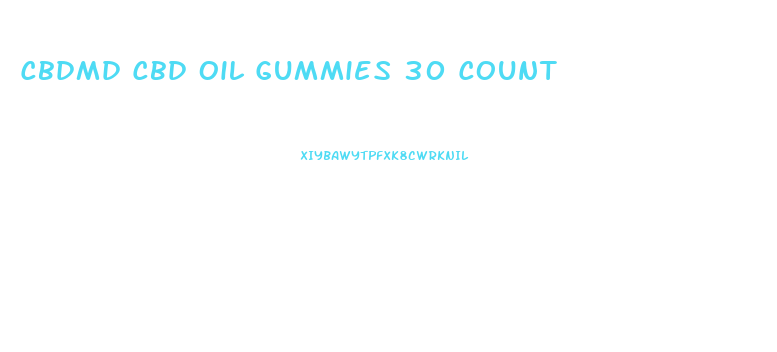 Cbdmd Cbd Oil Gummies 30 Count