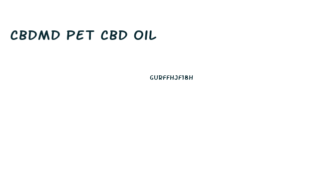 Cbdmd Pet Cbd Oil