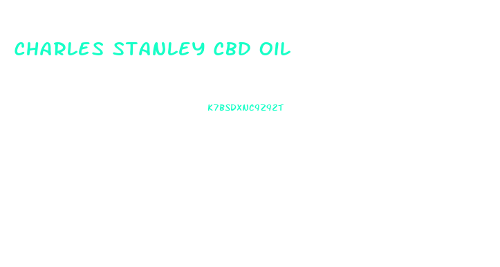 Charles Stanley Cbd Oil