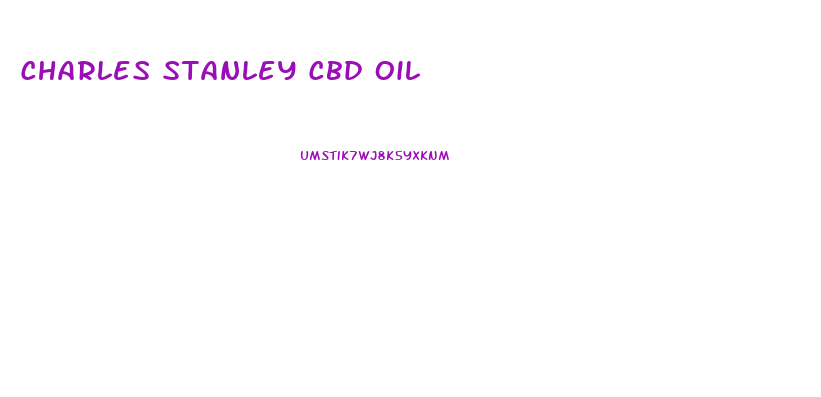 Charles Stanley Cbd Oil