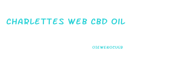 Charlettes Web Cbd Oil