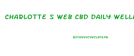 Charlotte S Web Cbd Daily Wellness Gummies