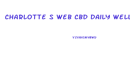 Charlotte S Web Cbd Daily Wellness Gummies