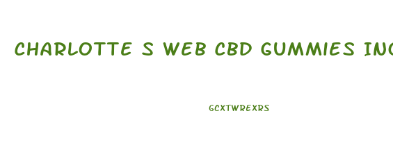 Charlotte S Web Cbd Gummies Ingredients