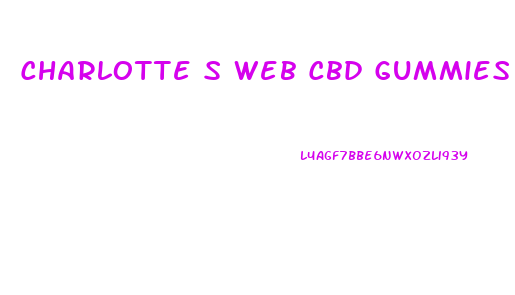 Charlotte S Web Cbd Gummies Recovery Reviews