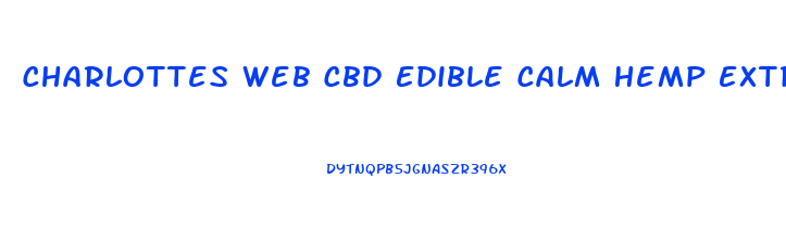 Charlottes Web Cbd Edible Calm Hemp Extract Gummies 10mg 600