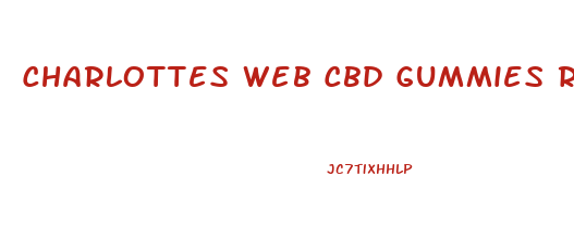 Charlottes Web Cbd Gummies Recovery