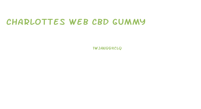 Charlottes Web Cbd Gummy