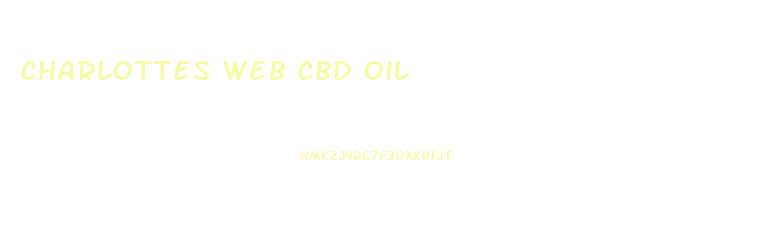 Charlottes Web Cbd Oil