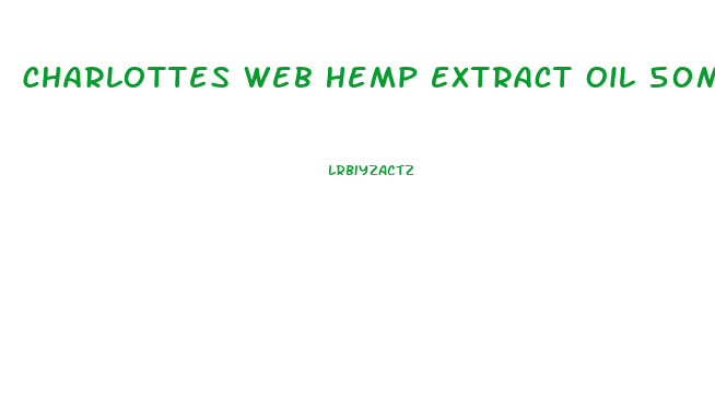 Charlottes Web Hemp Extract Oil 50mg Cbd Ml 100ml Ireland