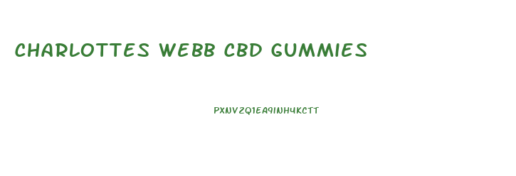 Charlottes Webb Cbd Gummies