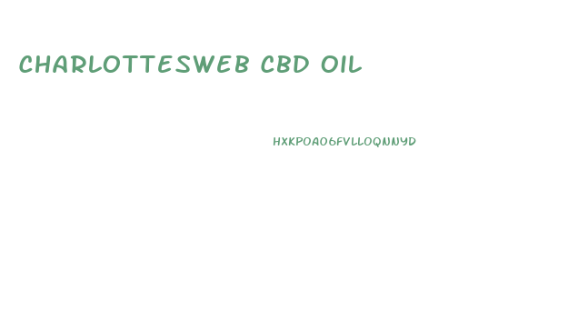 Charlottesweb Cbd Oil