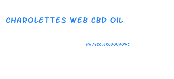 Charolettes Web Cbd Oil