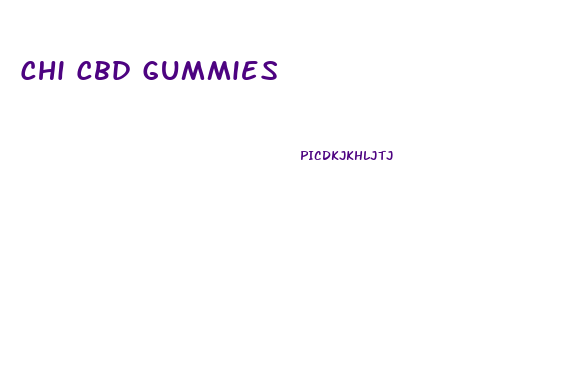 Chi Cbd Gummies