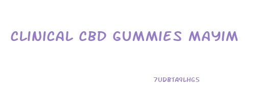 Clinical Cbd Gummies Mayim