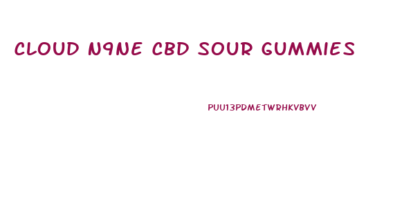 Cloud N9ne Cbd Sour Gummies
