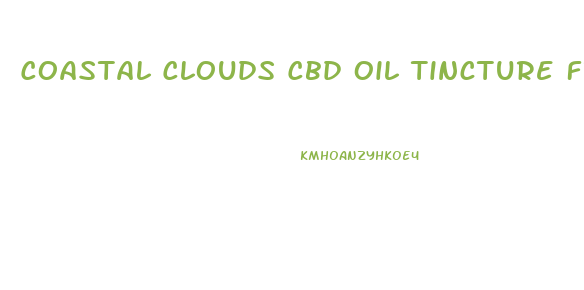 Coastal Clouds Cbd Oil Tincture Fruit Punch