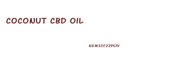 Coconut Cbd Oil