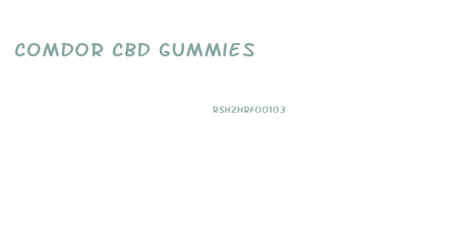 Comdor Cbd Gummies