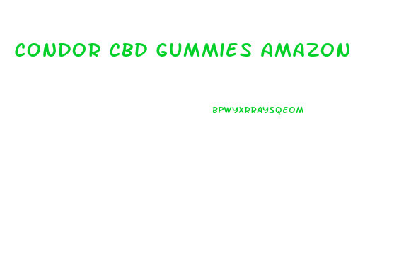Condor Cbd Gummies Amazon