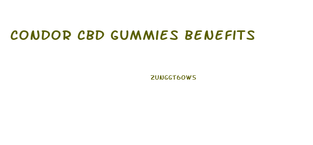 Condor Cbd Gummies Benefits