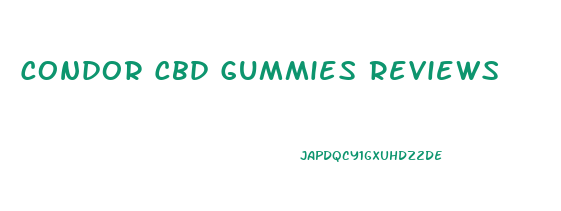 Condor Cbd Gummies Reviews