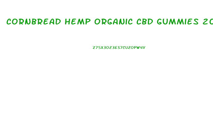 Cornbread Hemp Organic Cbd Gummies 2024mg 