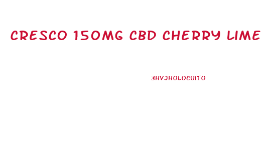 Cresco 150mg Cbd Cherry Lime Gummies