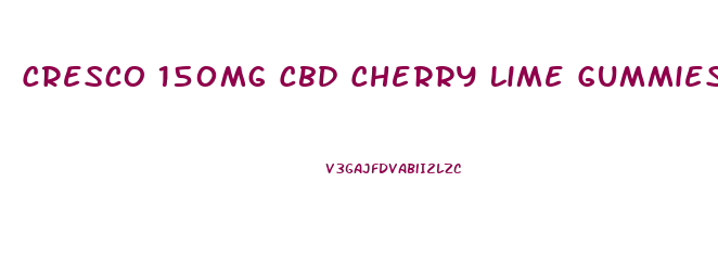 Cresco 150mg Cbd Cherry Lime Gummies