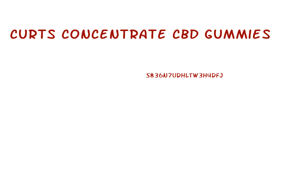 Curts Concentrate Cbd Gummies