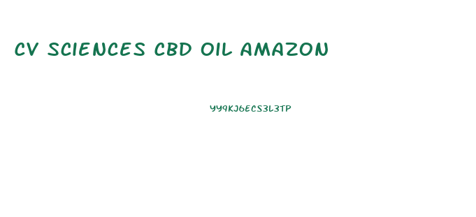 Cv Sciences Cbd Oil Amazon
