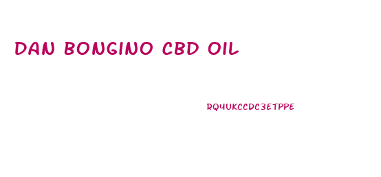 Dan Bongino Cbd Oil