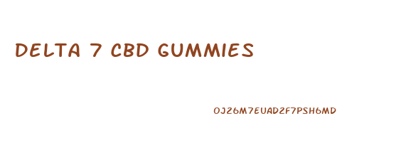 Delta 7 Cbd Gummies