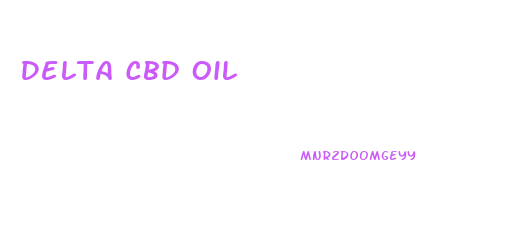 Delta Cbd Oil