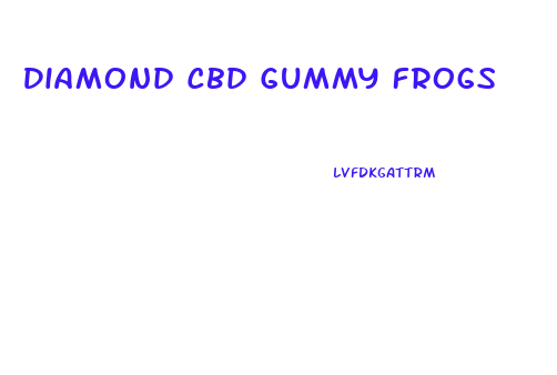 Diamond Cbd Gummy Frogs