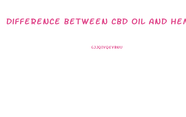 Difference Between Cbd Oil And Hemp Oil For Anxiety