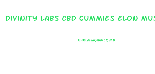 Divinity Labs Cbd Gummies Elon Musk