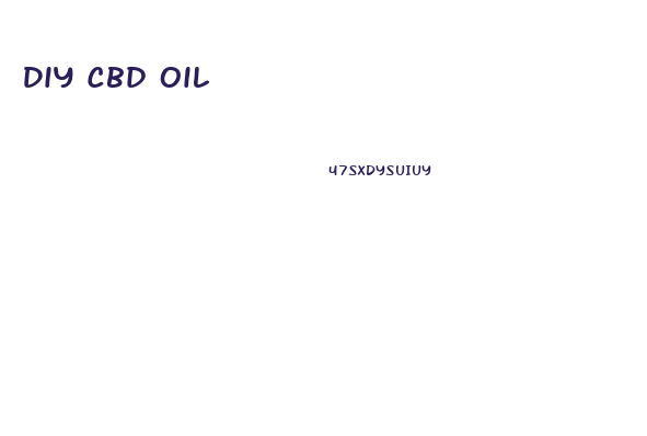 Diy Cbd Oil