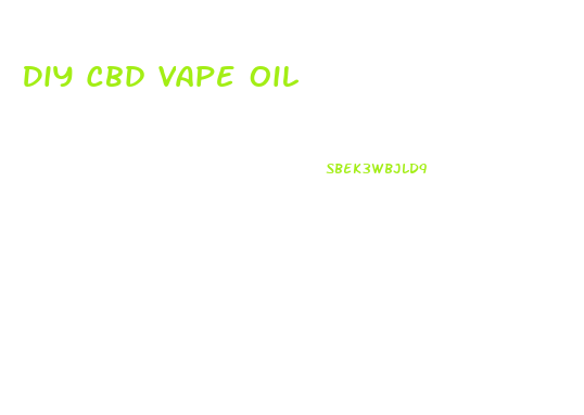 Diy Cbd Vape Oil