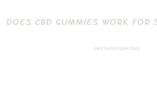 Does Cbd Gummies Work For Sex