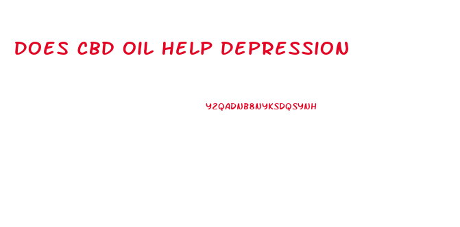 Does Cbd Oil Help Depression