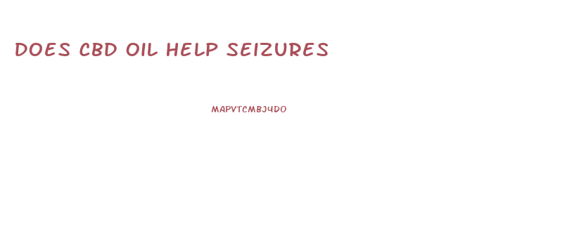 Does Cbd Oil Help Seizures