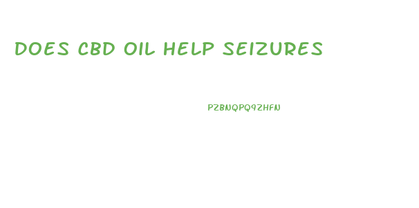 Does Cbd Oil Help Seizures