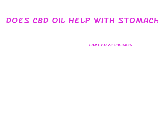 Does Cbd Oil Help With Stomach Problems