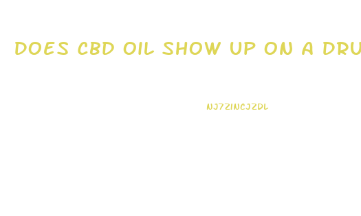 Does Cbd Oil Show Up On A Drug Test Michigan
