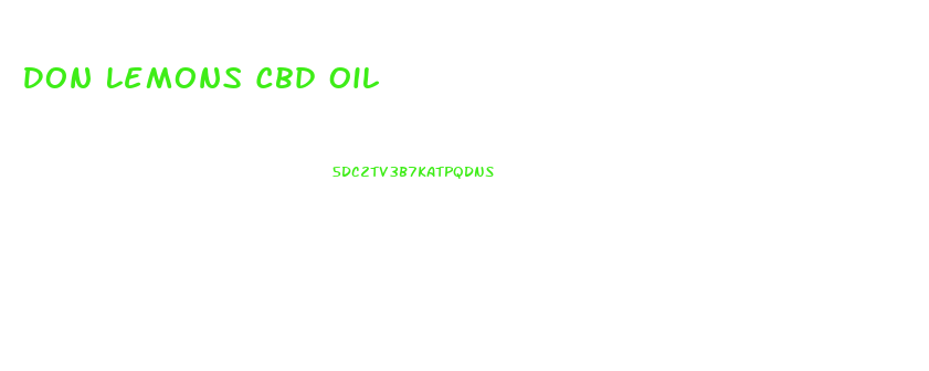 Don Lemons Cbd Oil