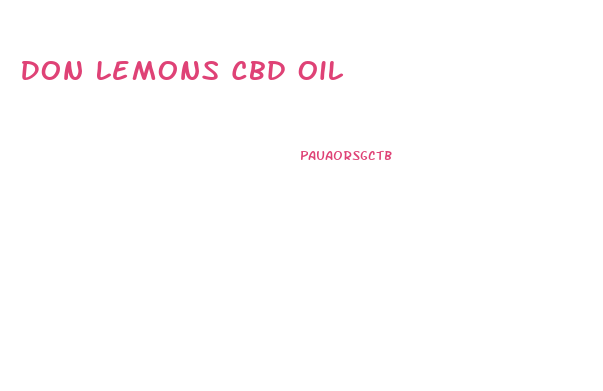 Don Lemons Cbd Oil